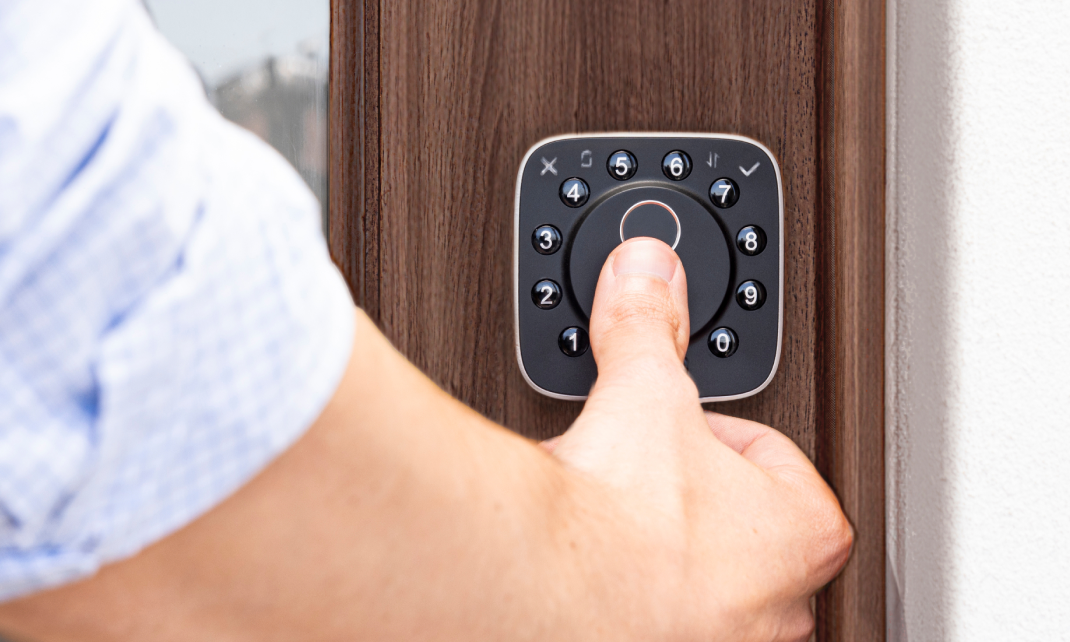 ULTRALOQ Bolt Fingerprint - One of the World's First Deadbolt compatible with Apple Home