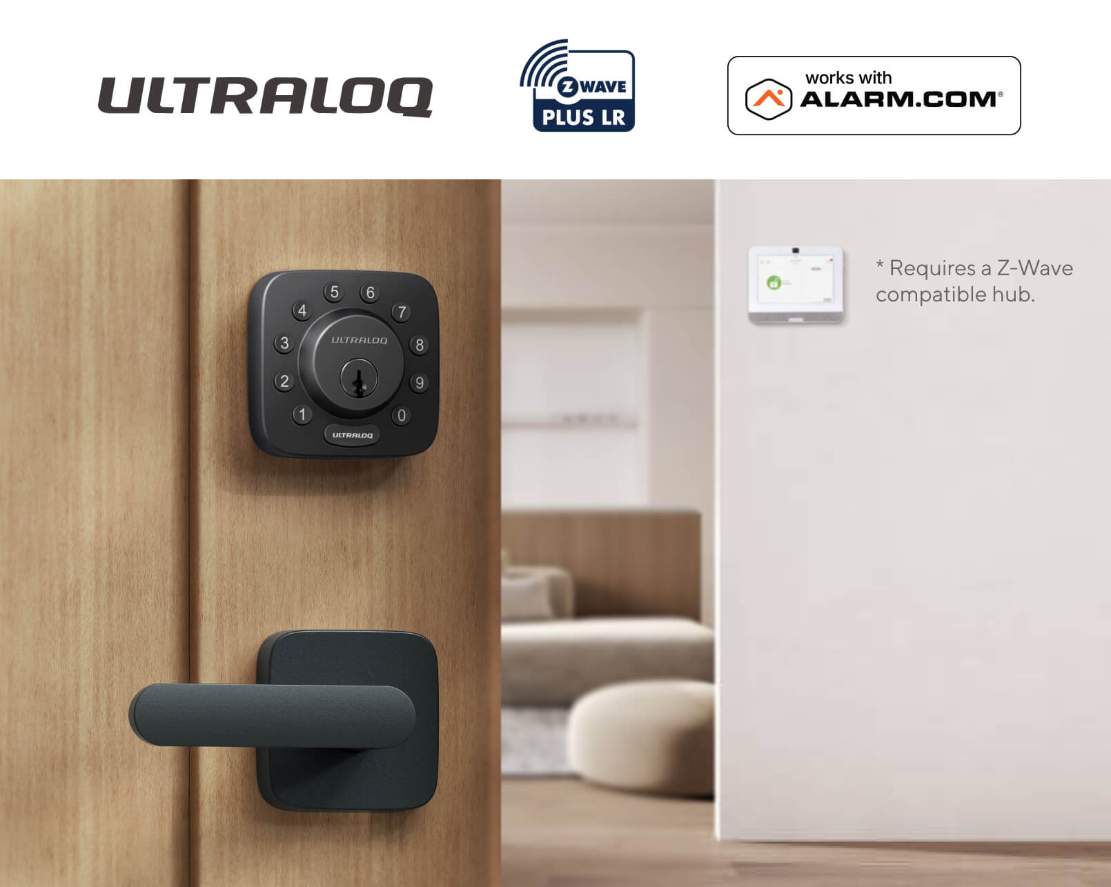 ULTRALOQ Launches Bolt Z-Wave with Long Range Support and Expands Support for Alarm.com and Z-Wave Ecosystems