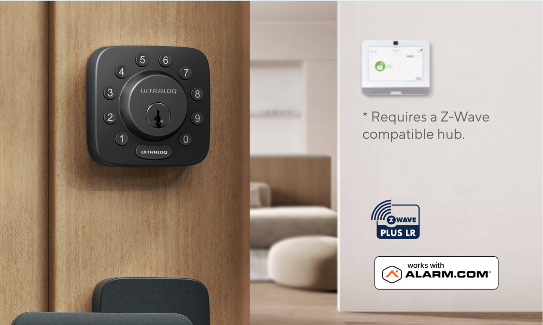 ULTRALOQ Launches Bolt Z-Wave with Long Range Support and Expands Support for Alarm.com and Z-Wave Ecosystems