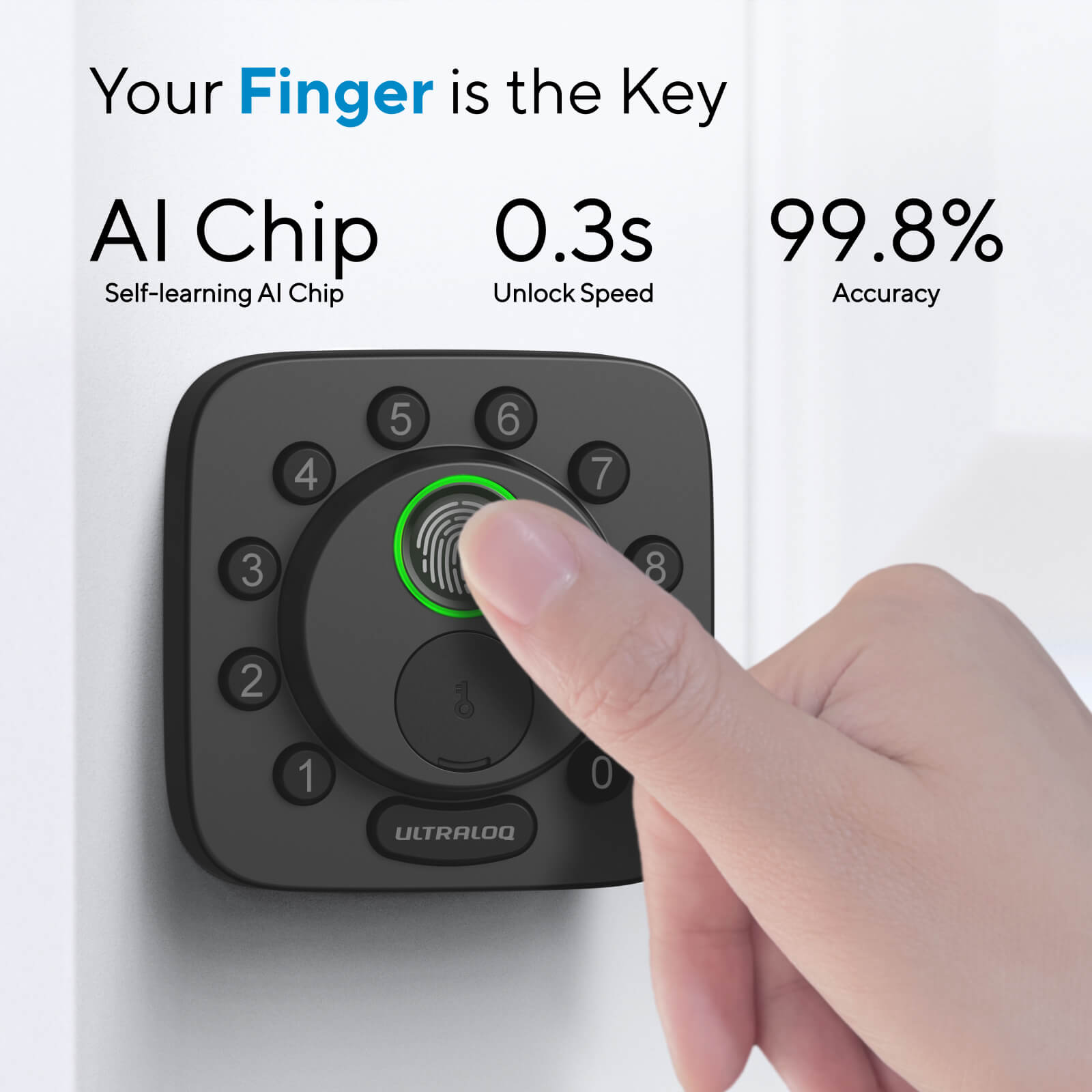 Test Ultralog Bolt serrure WiFi biométrique avec capteur de porte Test Ultralog Bolt serrure WiFi biométrique avec capteur de porte