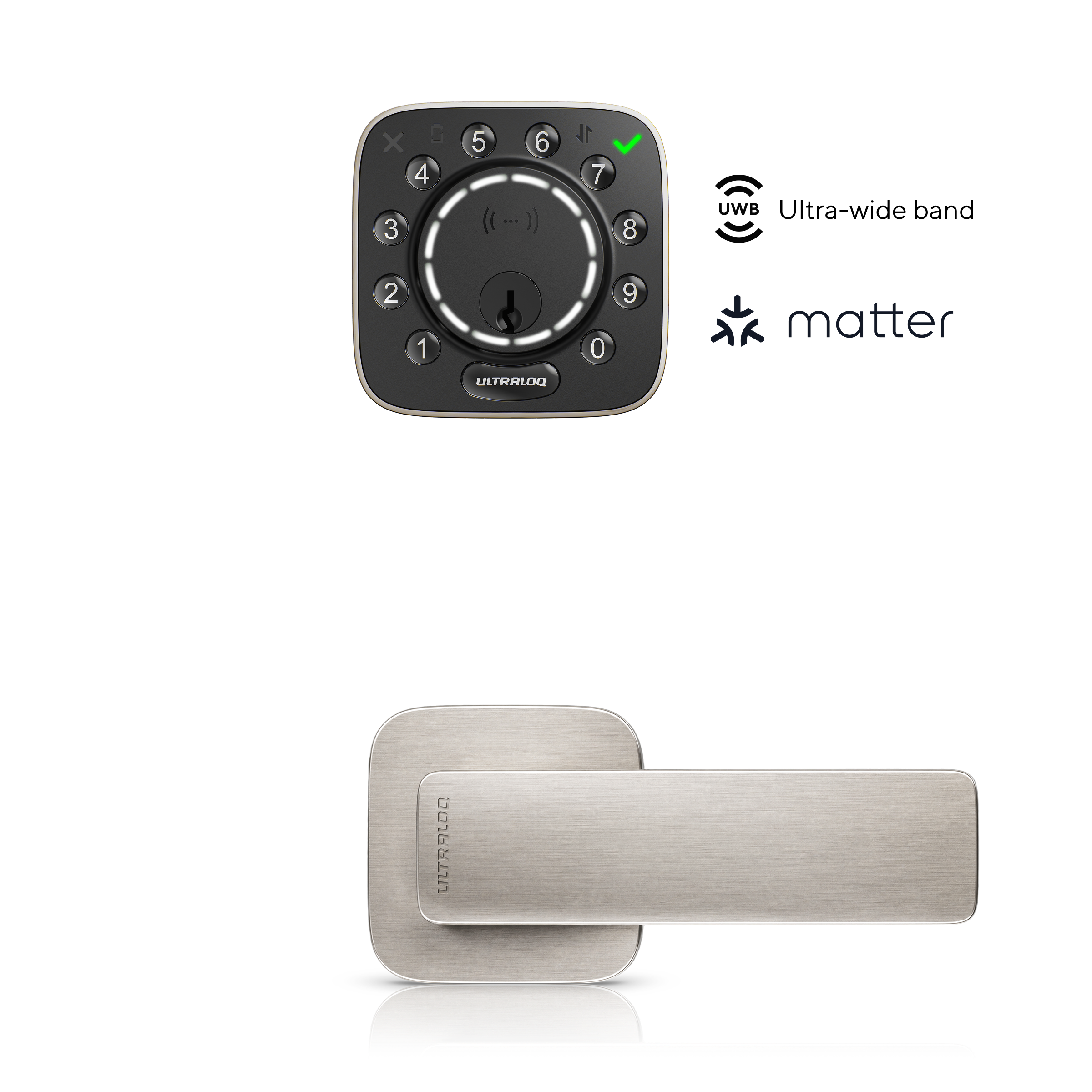 ULTRALOQ Mission + Handle Push Pull Bundle