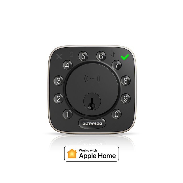 ULTRALOQ Bolt NFC smart lock, works with Apple Home