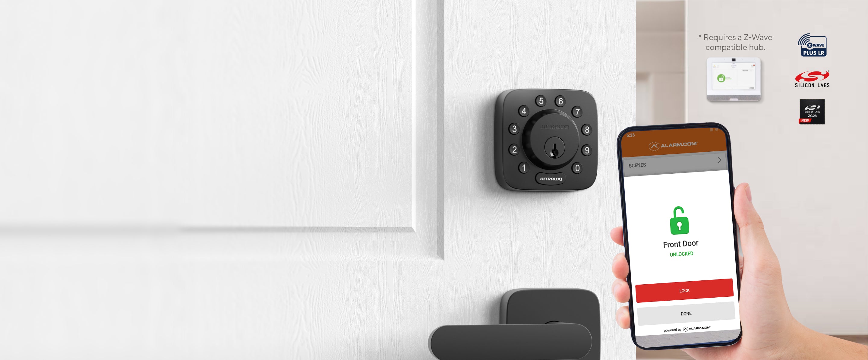 ULTRALOQ Bolt Z-Wave Smart Deadbolt
