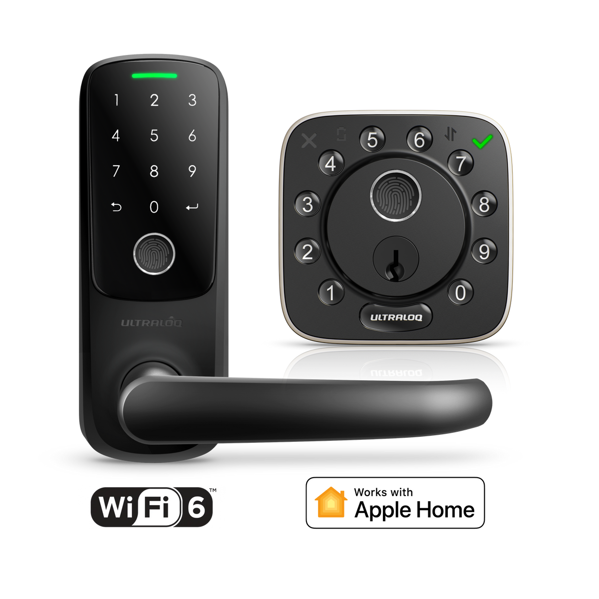 Bolt Fingerprint + Latch 5 Fingerprint Set