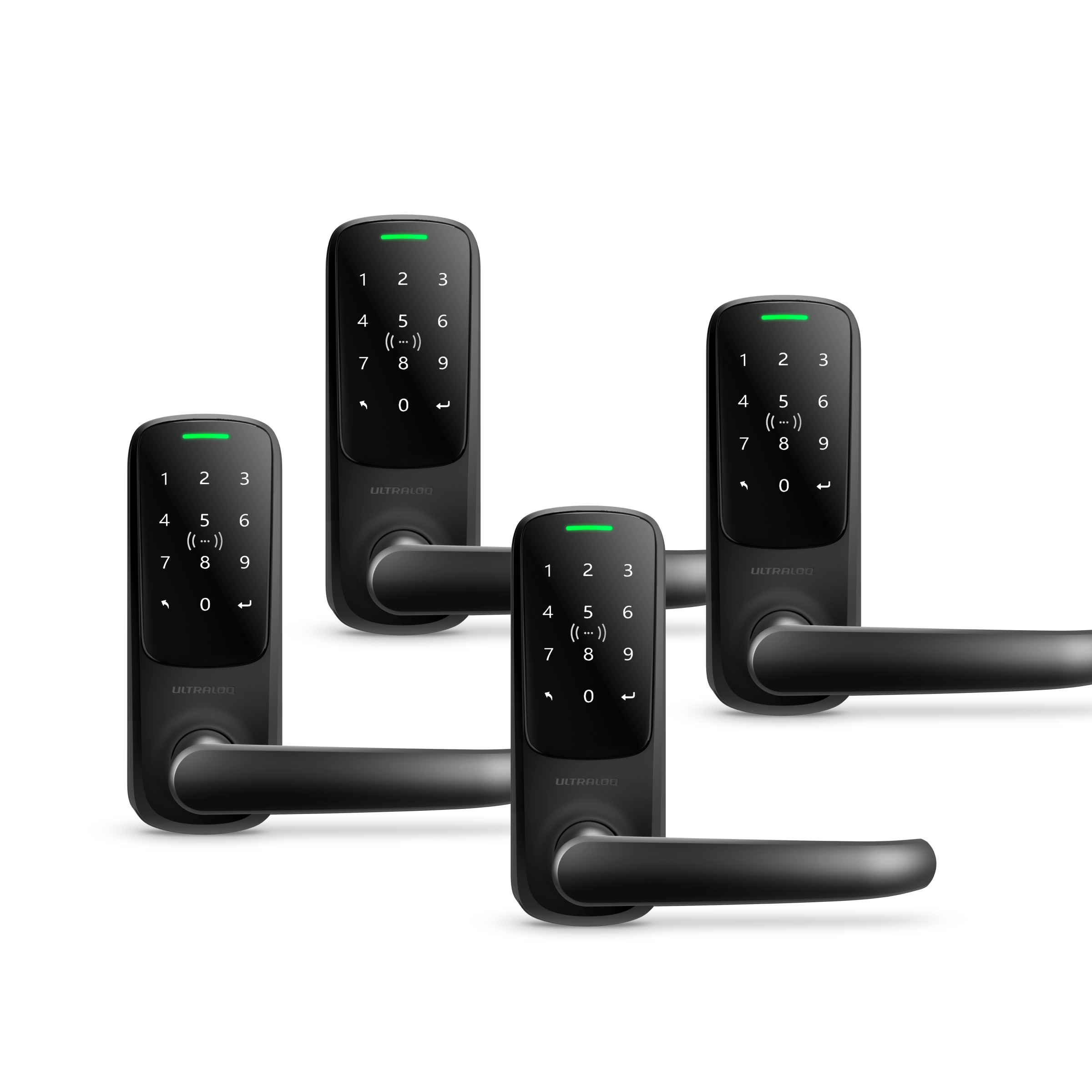 Latch 5 NFC Black - Pack of 4
