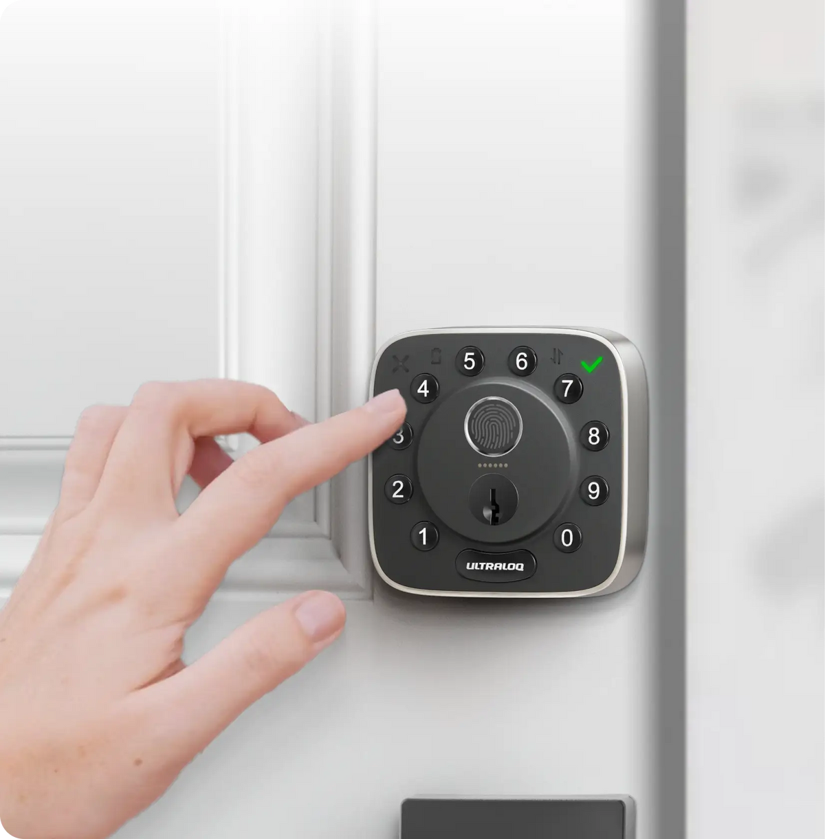 Entering a PIN code on Bolt Pro