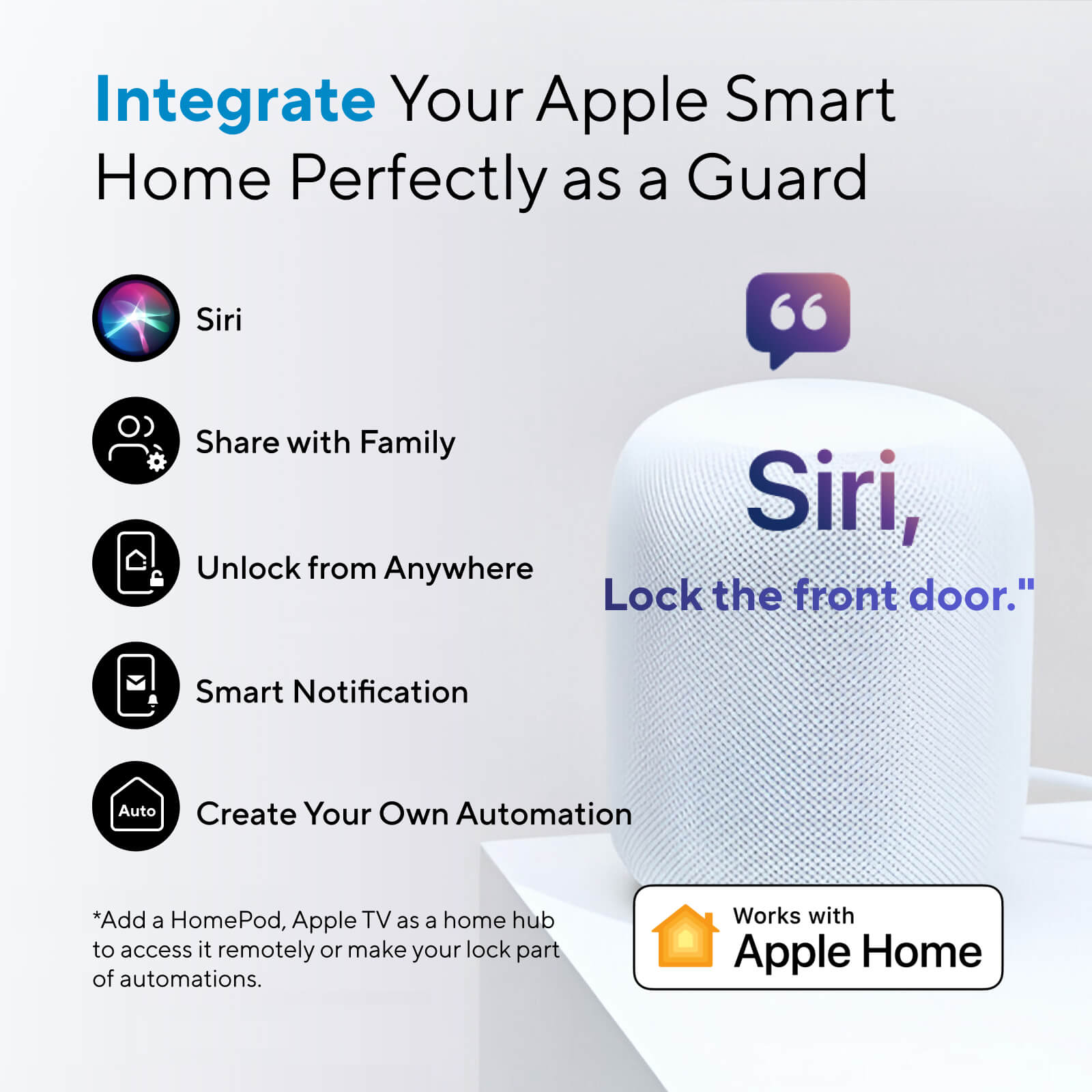 Integrate Your Apple Smart Home Perfectly as a Guard