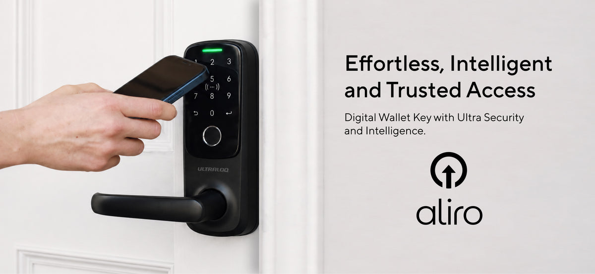 Effortless, intelligent and trusted Aliro access with ULTRALOQ Latch 5 Pro